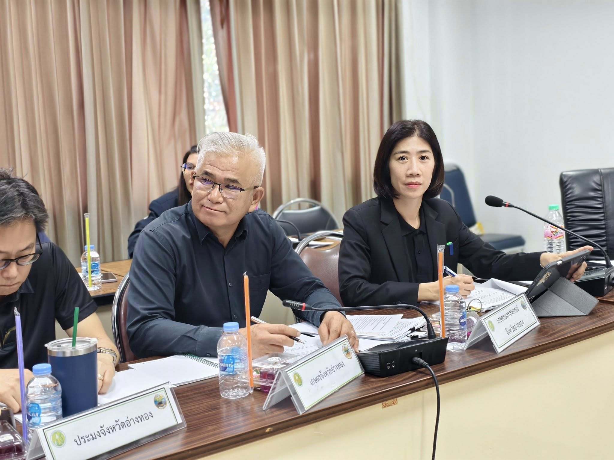 title - ประชุมคณะอนุกรรมการพัฒนาการเกษตรและสหกรณ์ระดับจังหวัดอ่างทอง ครั้งที่ 1/2569